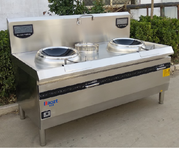 双头电磁大锅灶