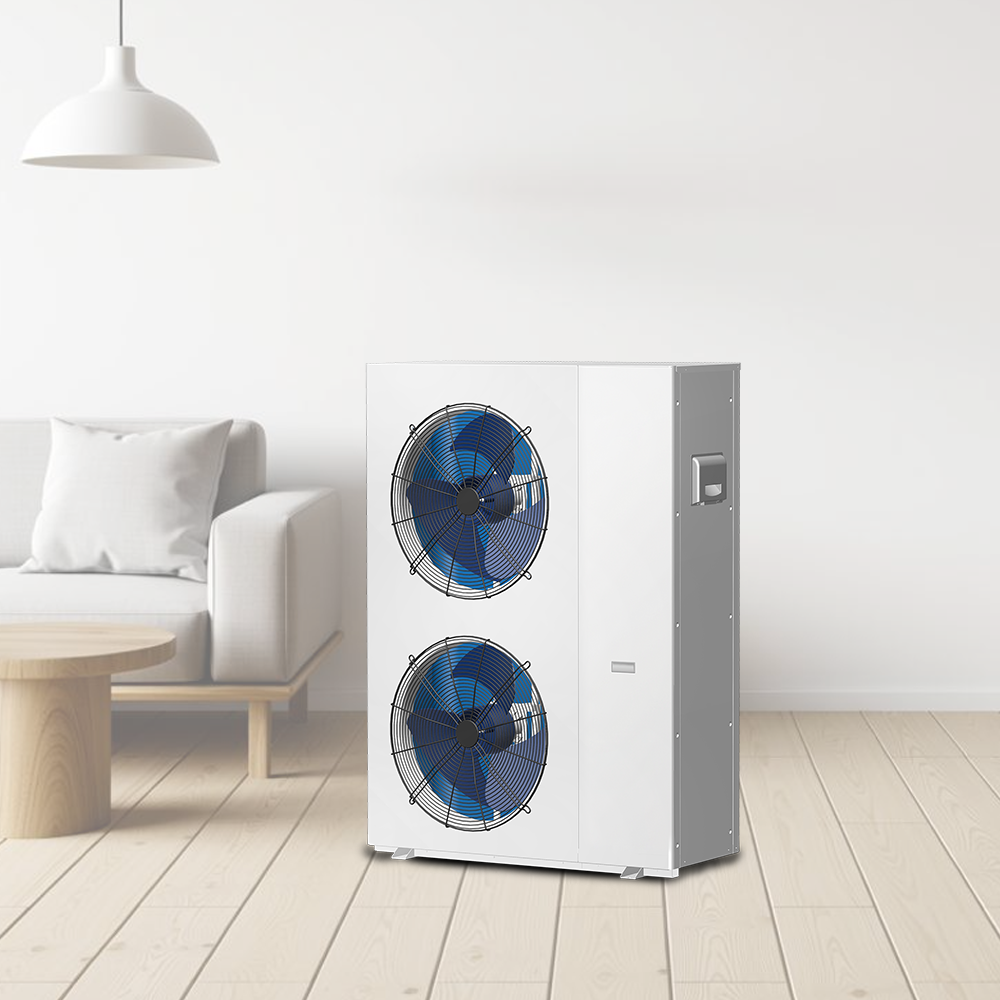 高端空气能 变频 家用冷暖主机 地暖中央空调